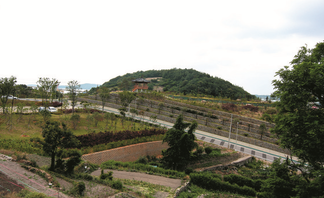 유달산 경광단지 공사후 (2011년)