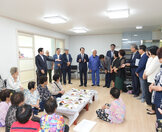 화재복구 완료 연산주공3단지아파트 경로당 현장방문 (09.18.연산주공3단지 아파트 경로당..