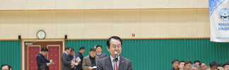 2019 제1회 전남시니어 배드민턴 대회 개회식 (12.21.국제축구센터) 