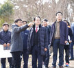 (02.22.삼학도 테마공원,조각공원) 삼학도 테마공원 조성사업 현장점검, 조각공원 설치물..