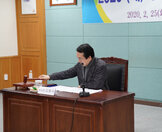 (02.25.상황실) 재)목포장학재단 정기 이사회의