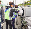 (05.02.조선내화 앞) 수산물 판로확대 드라이브스루 판매장 도지사 방문