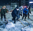(12.26.과학대앞) 폭설 제설작업
