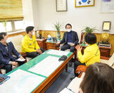(01.26.시장실) 한국나눔연맹 백미 기탁식