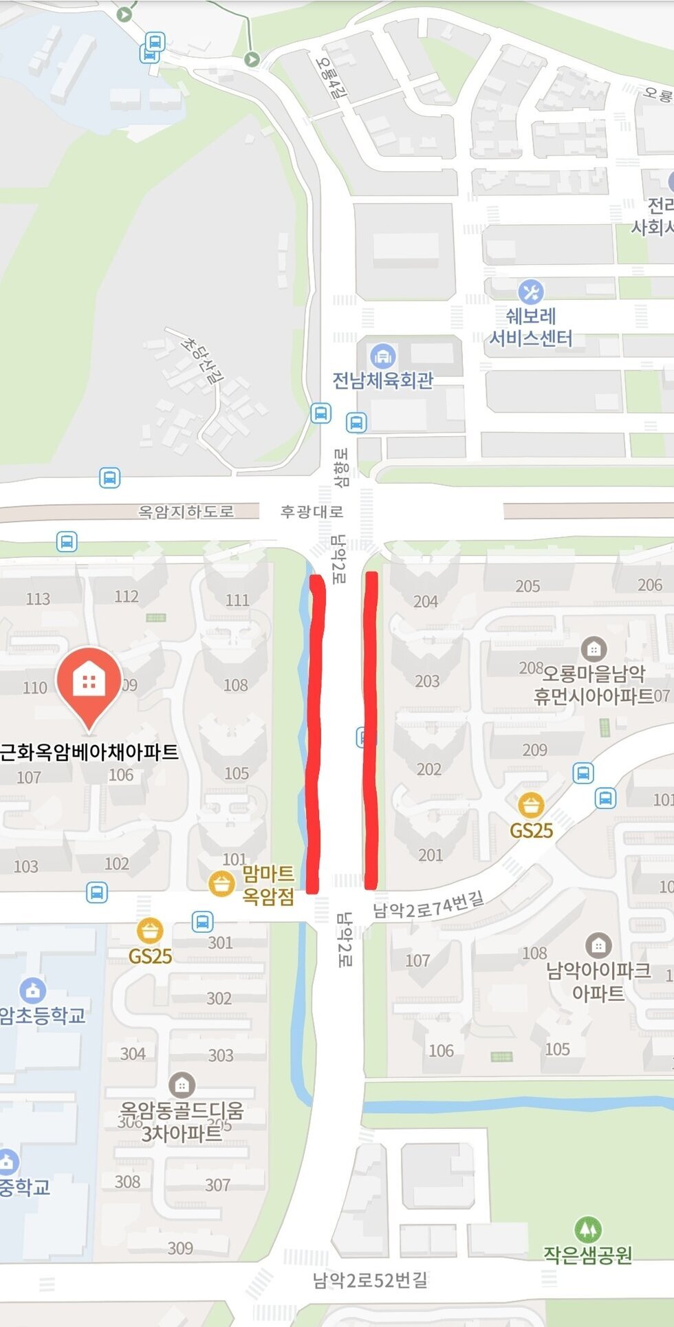 지도 사진