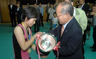 제38회 전국소년체전 목포하당초등학교 여자부 배구 금메달(2009.6.2.목포여상고)