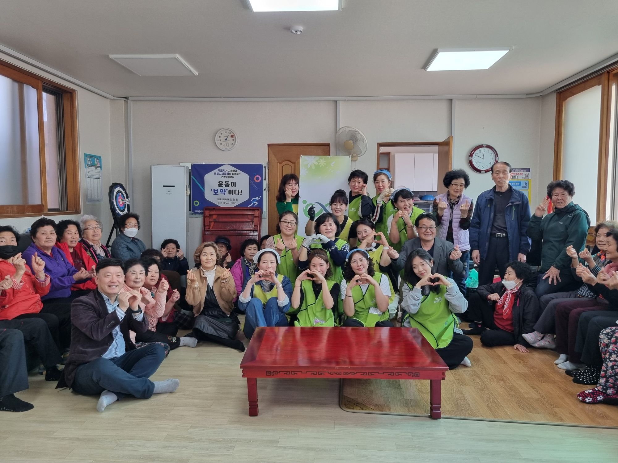 또바기 봉사단, 연동 산정경로당 어르신 대상 점심 나눔 봉사