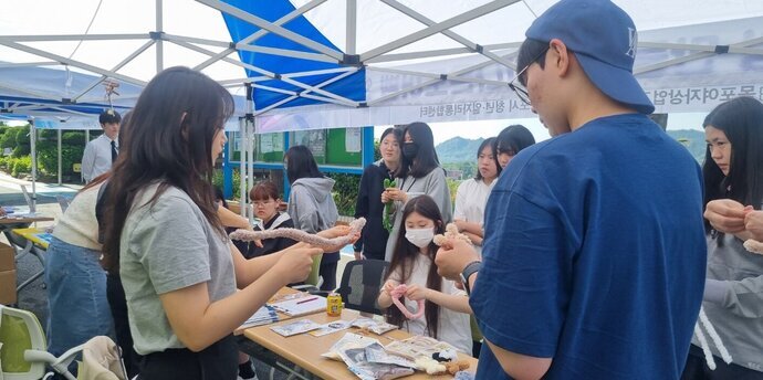 5월 지역사회축제(목련축제 취업박람회-목포여자상업고등학교)