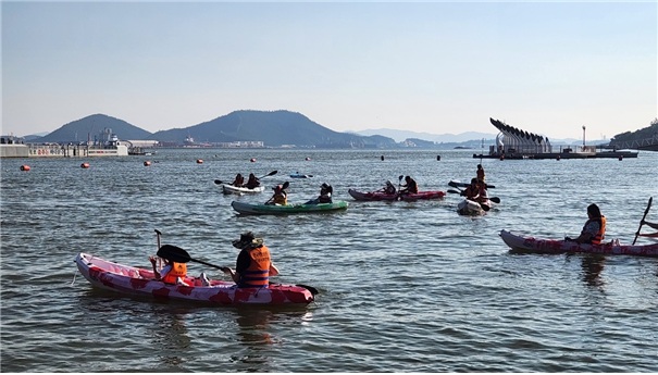목포시, 평화광장에서 해양레저스포츠 무료로 즐기세요!
