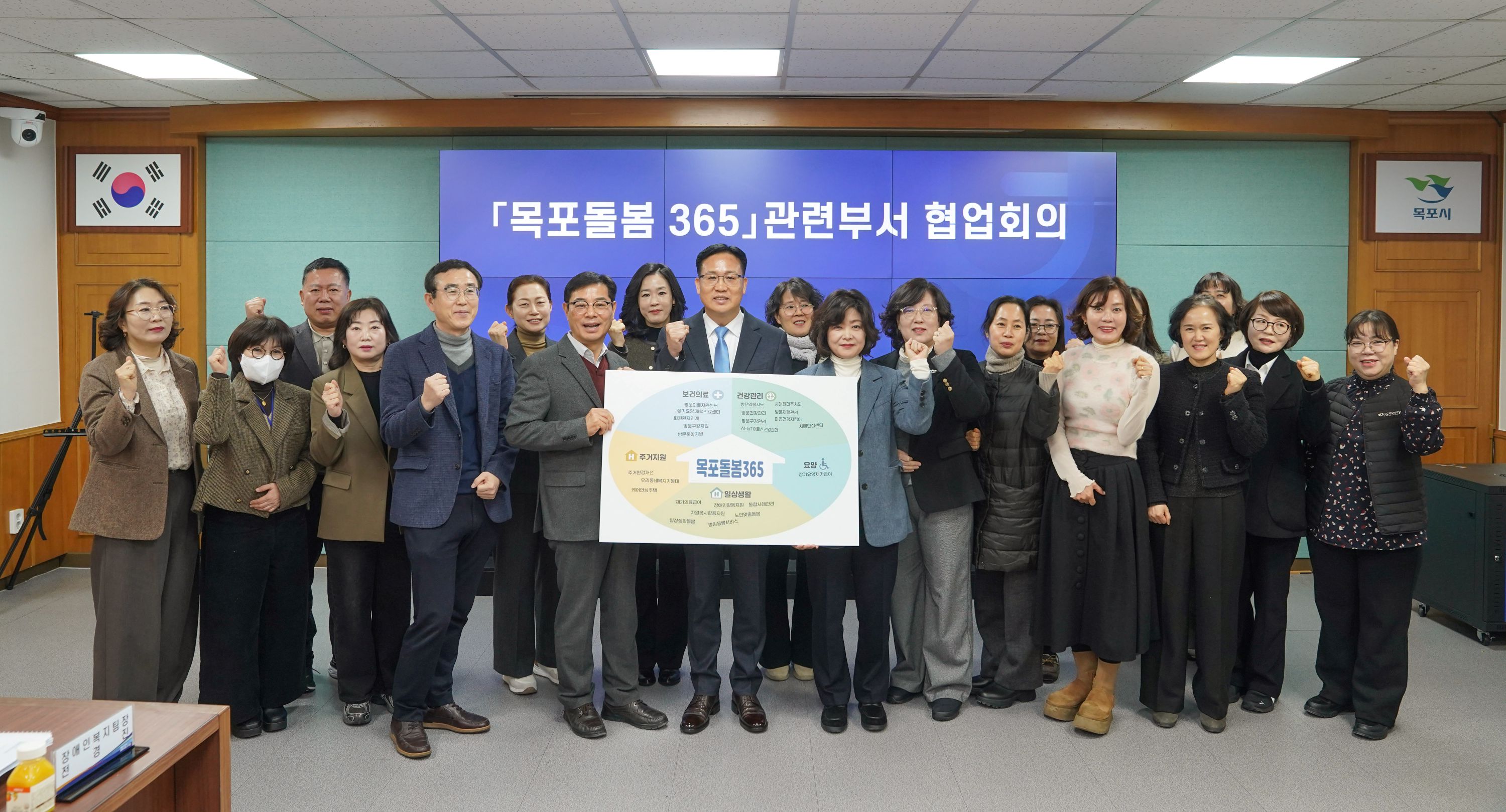 목포시, ‘목포돌봄 365’ 관련부서 협업회의 개최