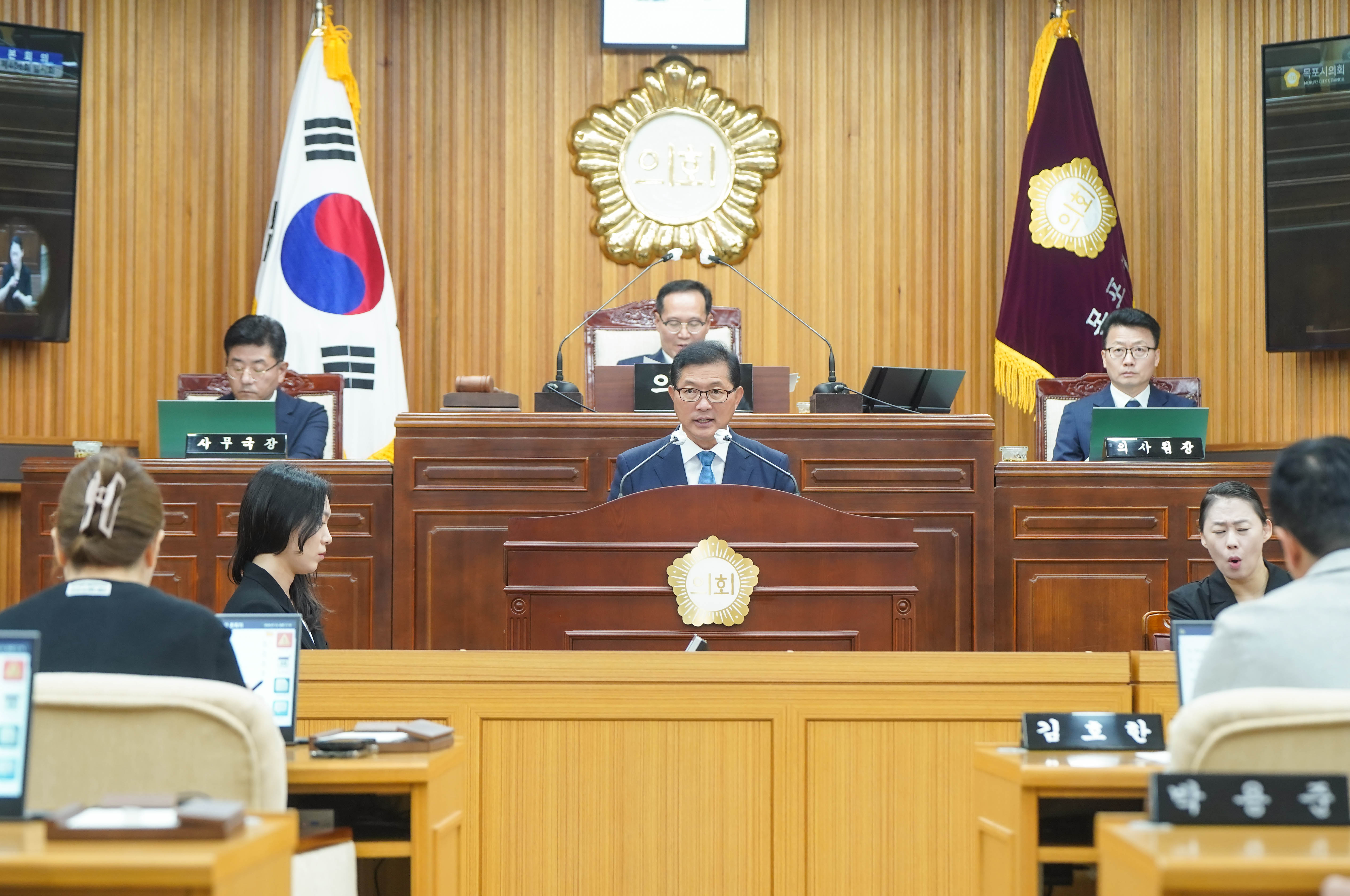 목포시, 민선9기 청사진 제시… ‘생활인구 100만, 동아시아 해양허브 목포’ 비전 설명