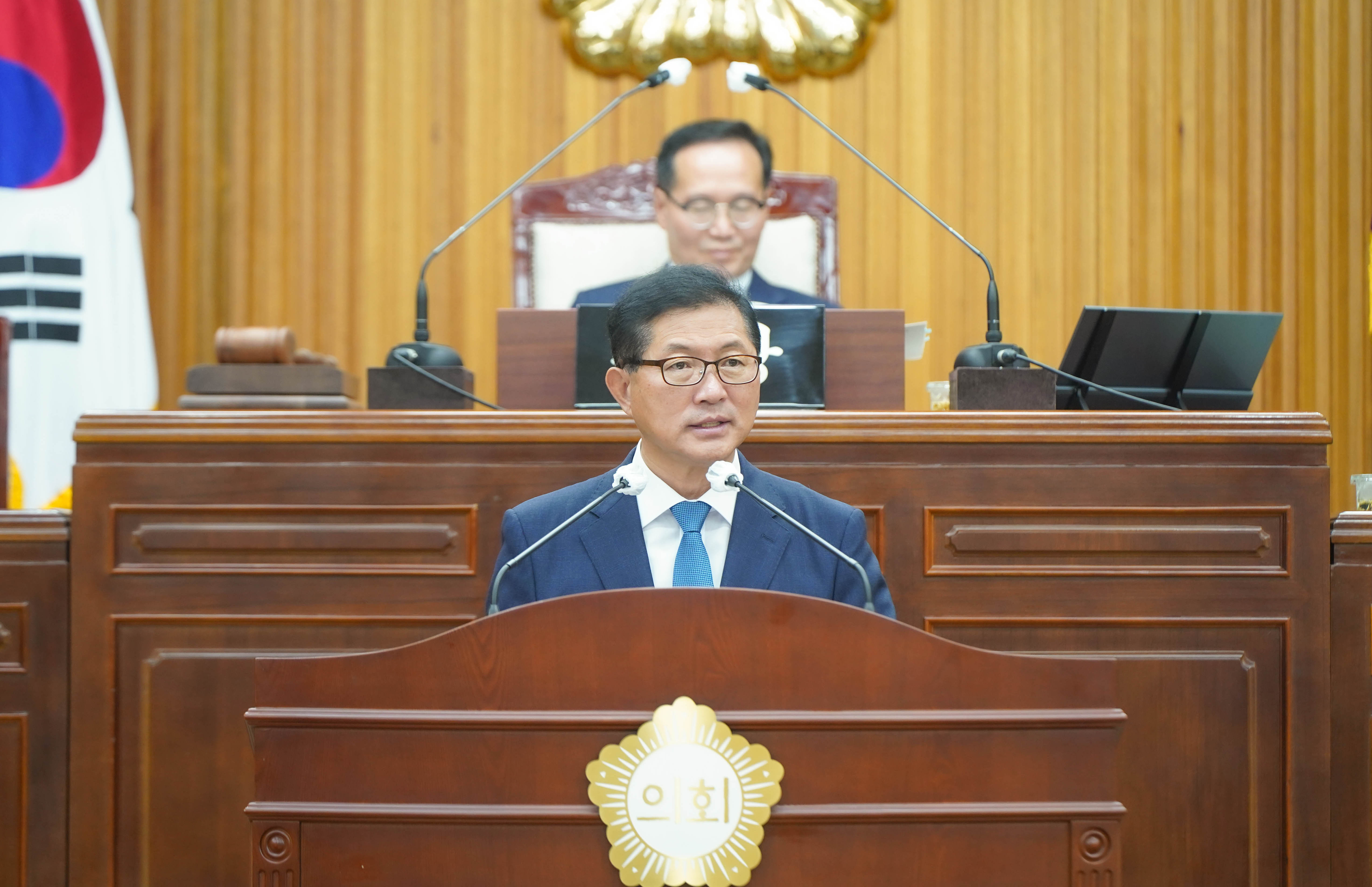 목포시, 민선9기 청사진 제시… ‘생활인구 100만, 동아시아 해양허브 목포’ 비전 설명