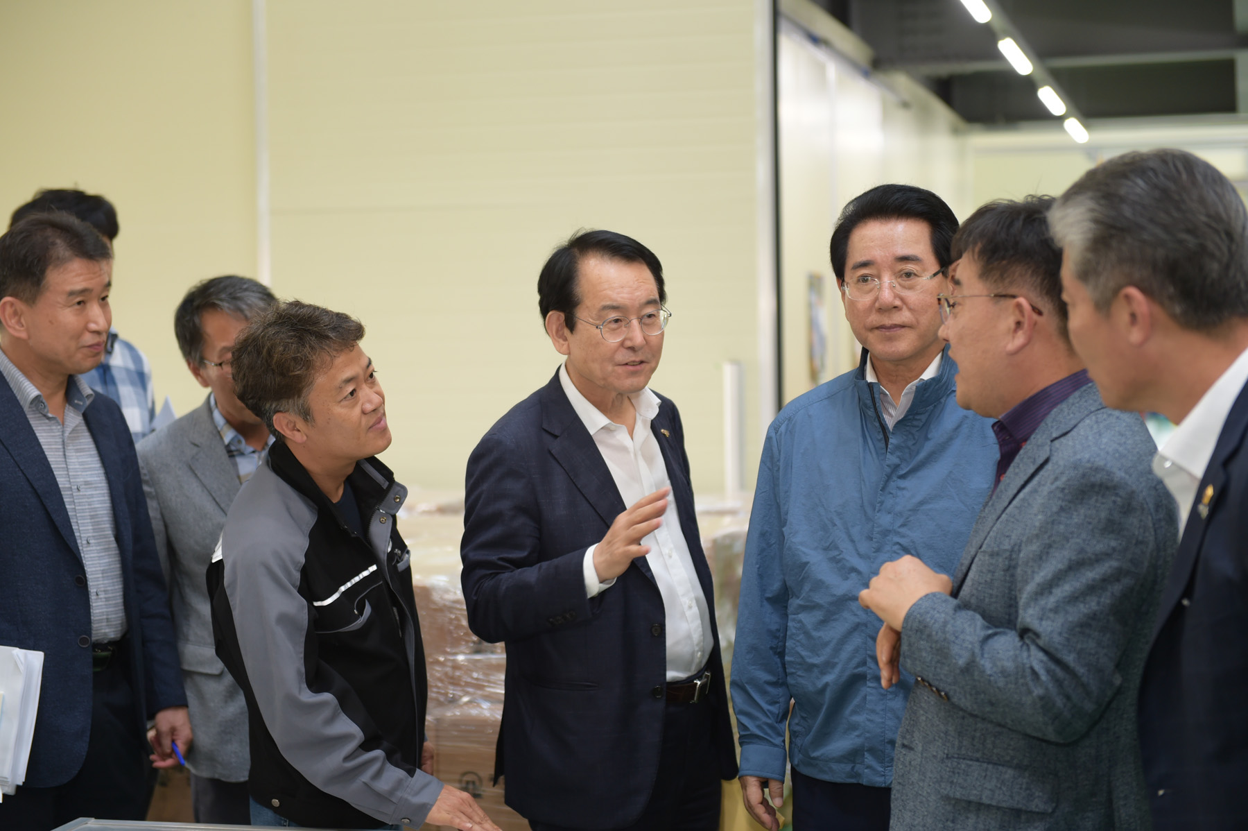 전남도지사 첨단세라믹 소재 생산기업 현장방문