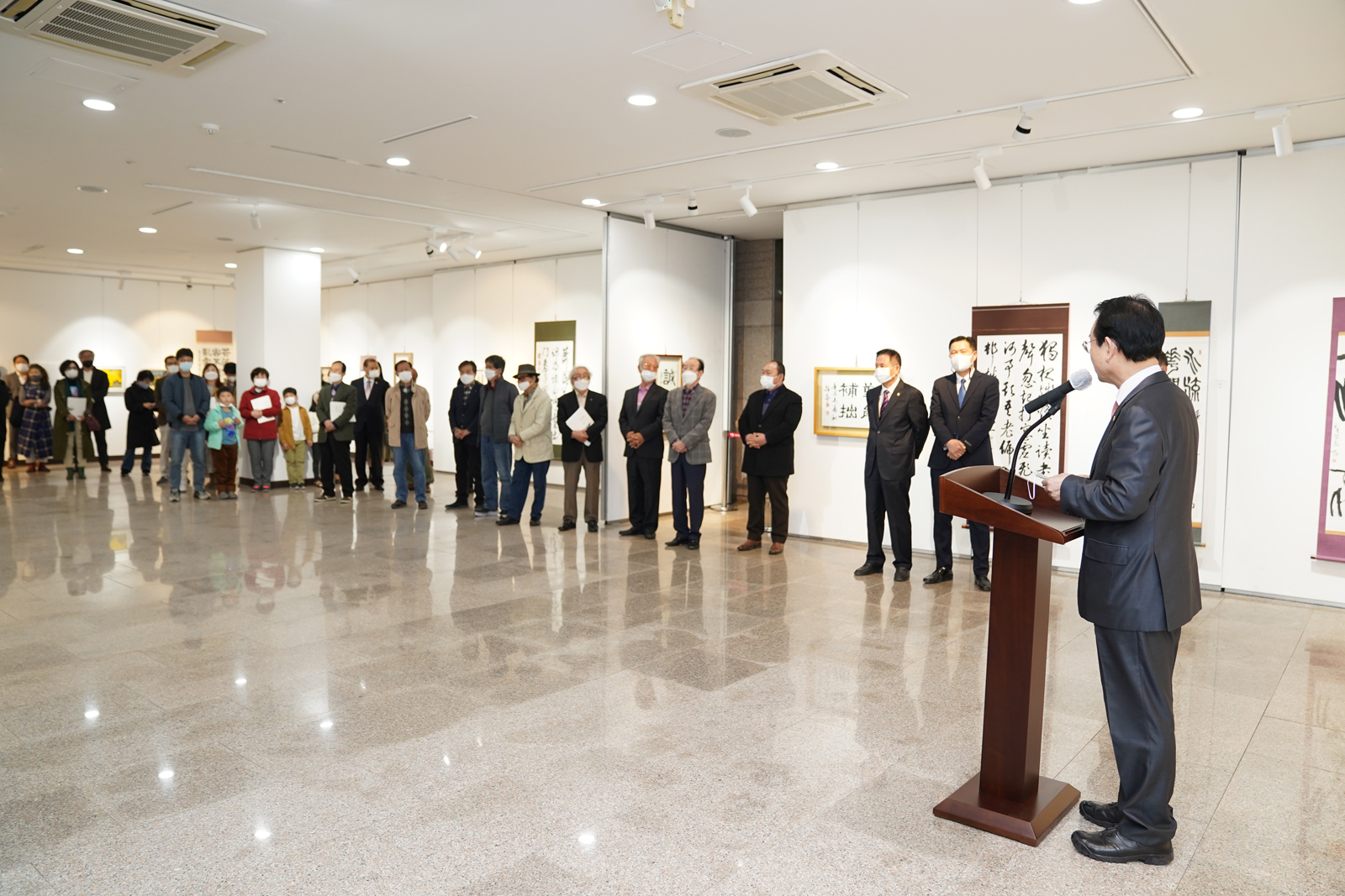 (10.30.문화예술회관) 제16회 전국학생 바다미술공모대회 시상식 및 제 77회 목포미술협회 회원전 개전식