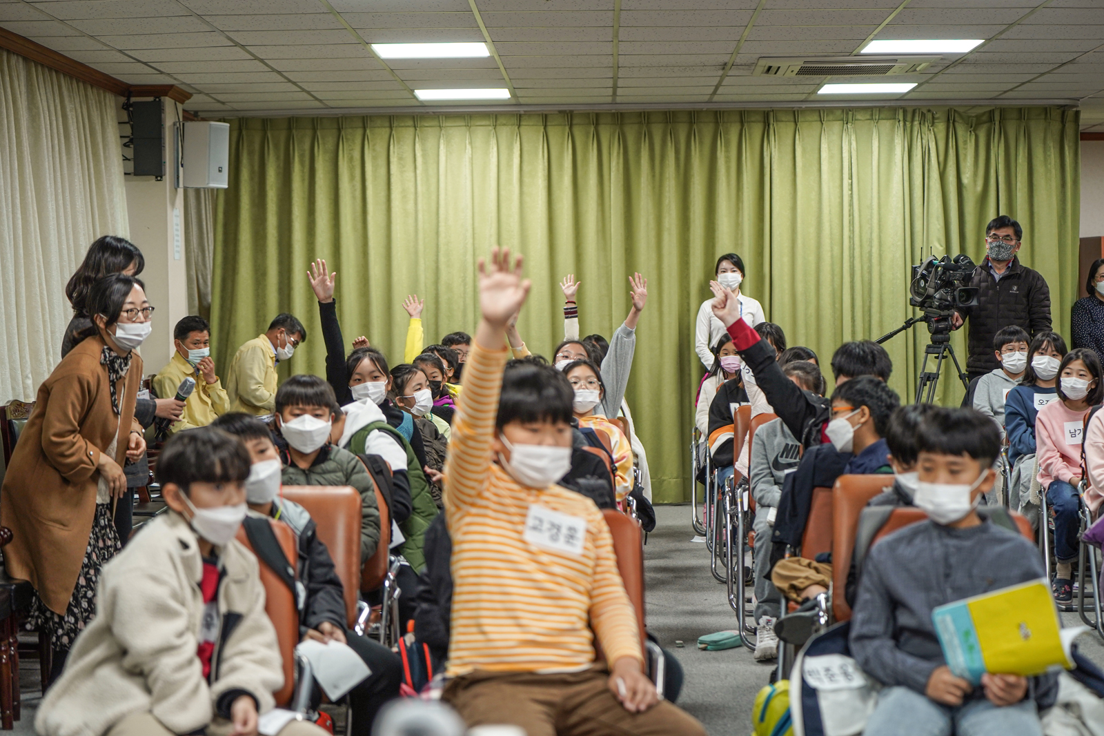(11.11.상황실) 백련초등학교 우리마을 생태지도 만들기 학생 방문