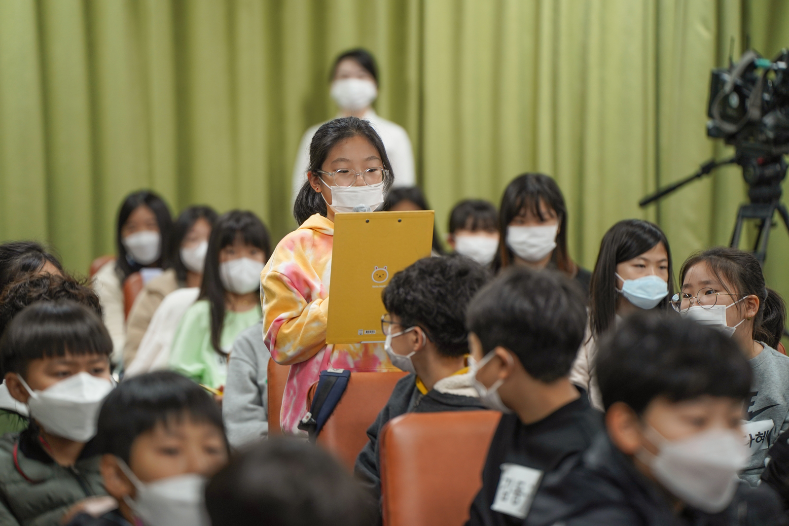 (11.11.상황실) 백련초등학교 우리마을 생태지도 만들기 학생 방문