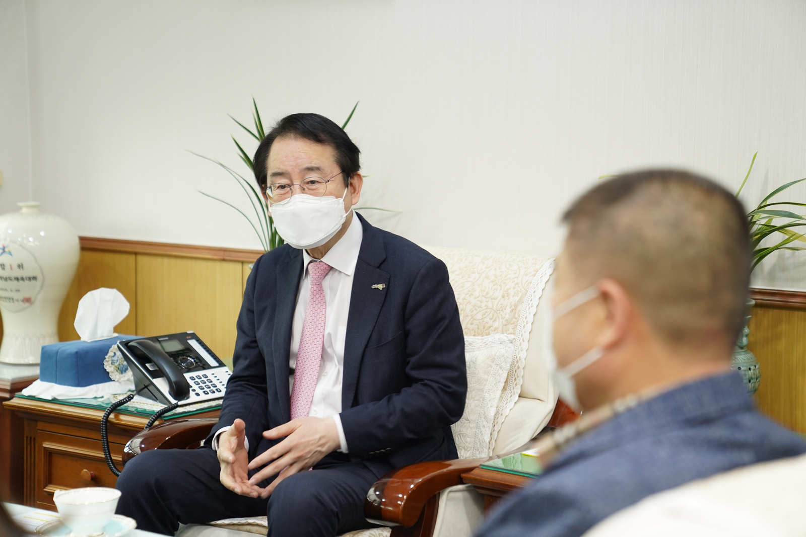 (04.22.시장실) 신세계f&b농업회사법인 김치 전달식