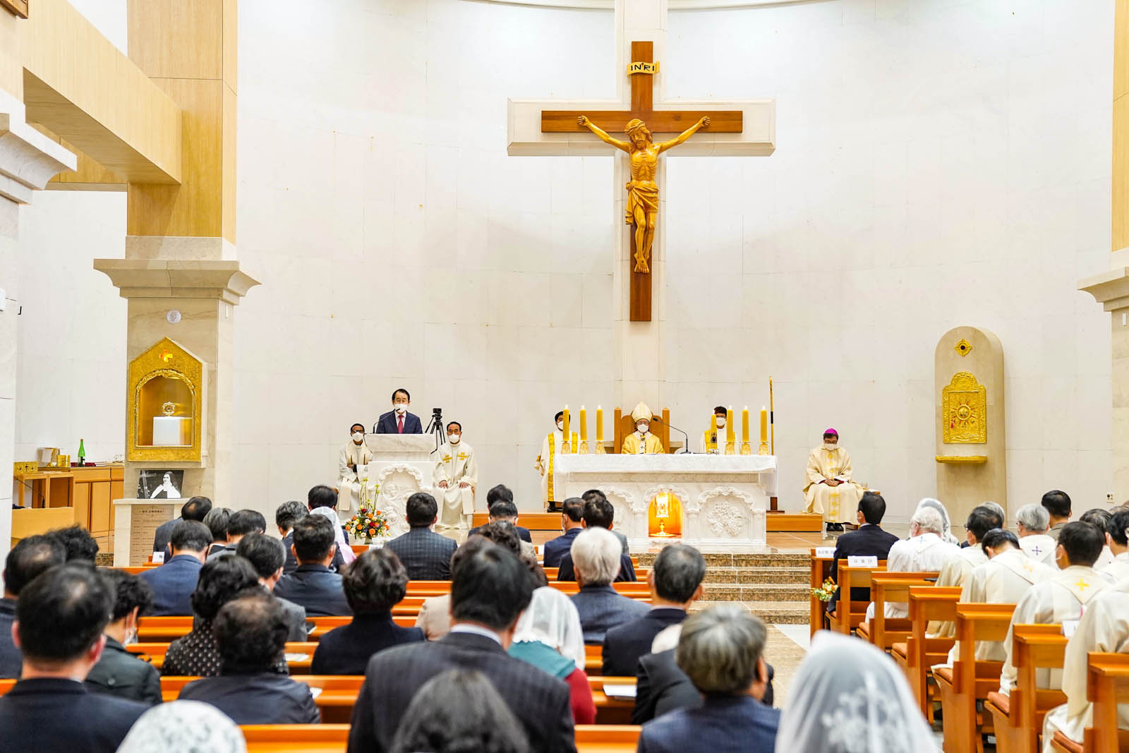 (11.20.산정동성당) 준대성전 봉헌식
