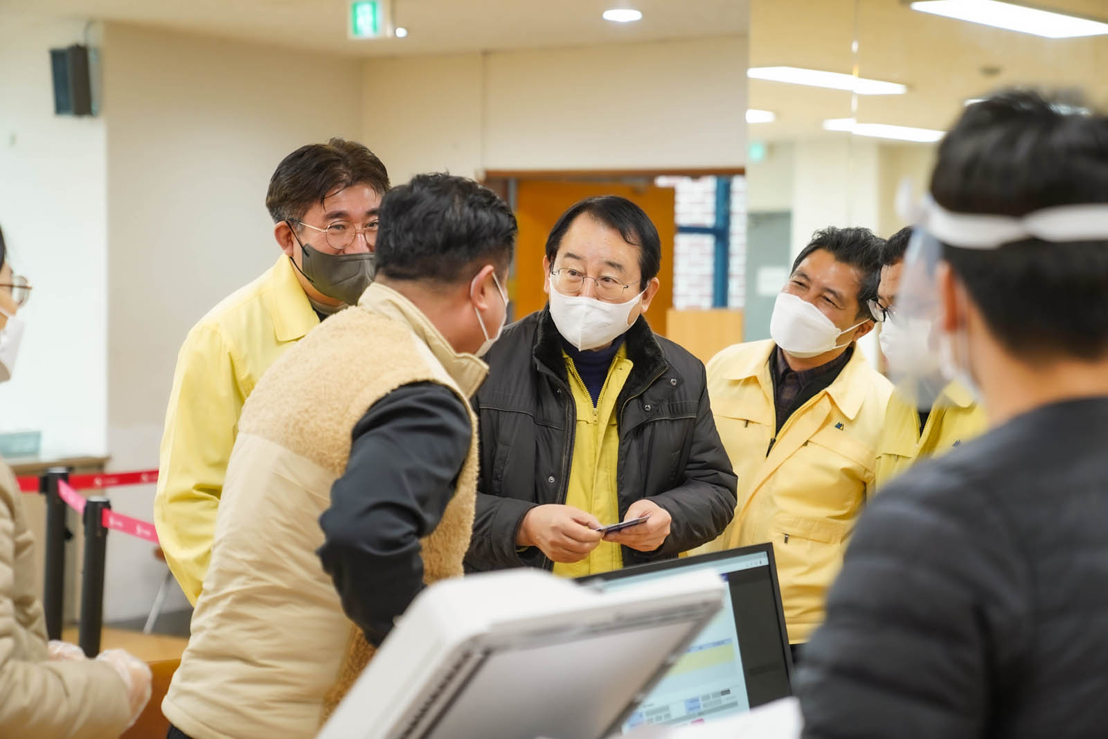 (02.07.행정복지센터) 재난지원금 지급 방역상황 점검