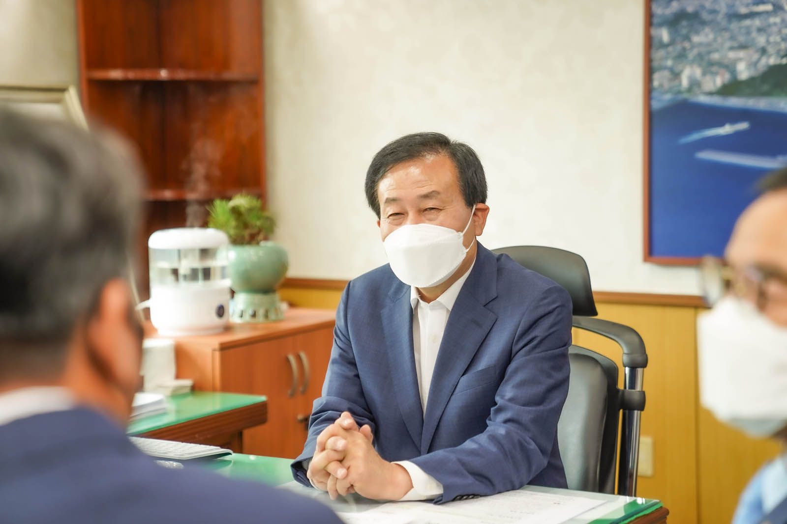 (07.14.시장실) NH농협 전남지부 냉방용품 기탁식