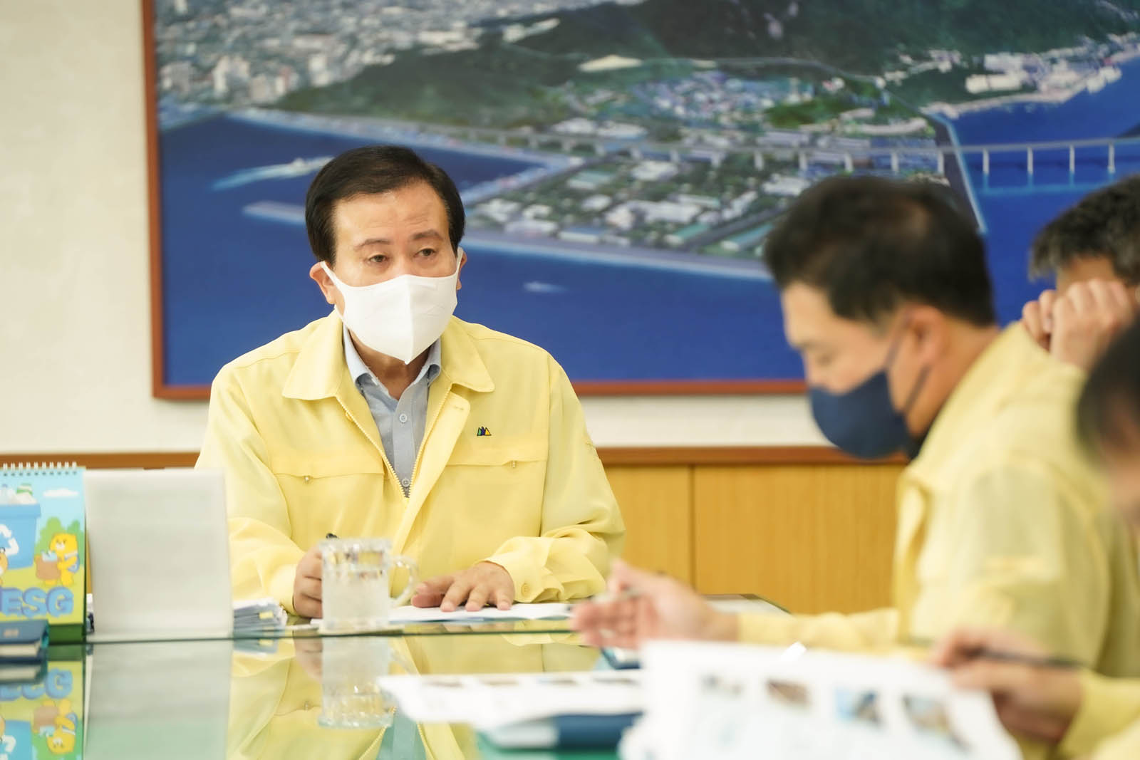 (09.04.시장실) 태풍 힌남노 북상에 따른 대책회의