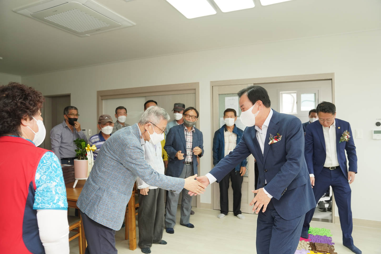 (09.28.광신,안장산) 경로당 개소식