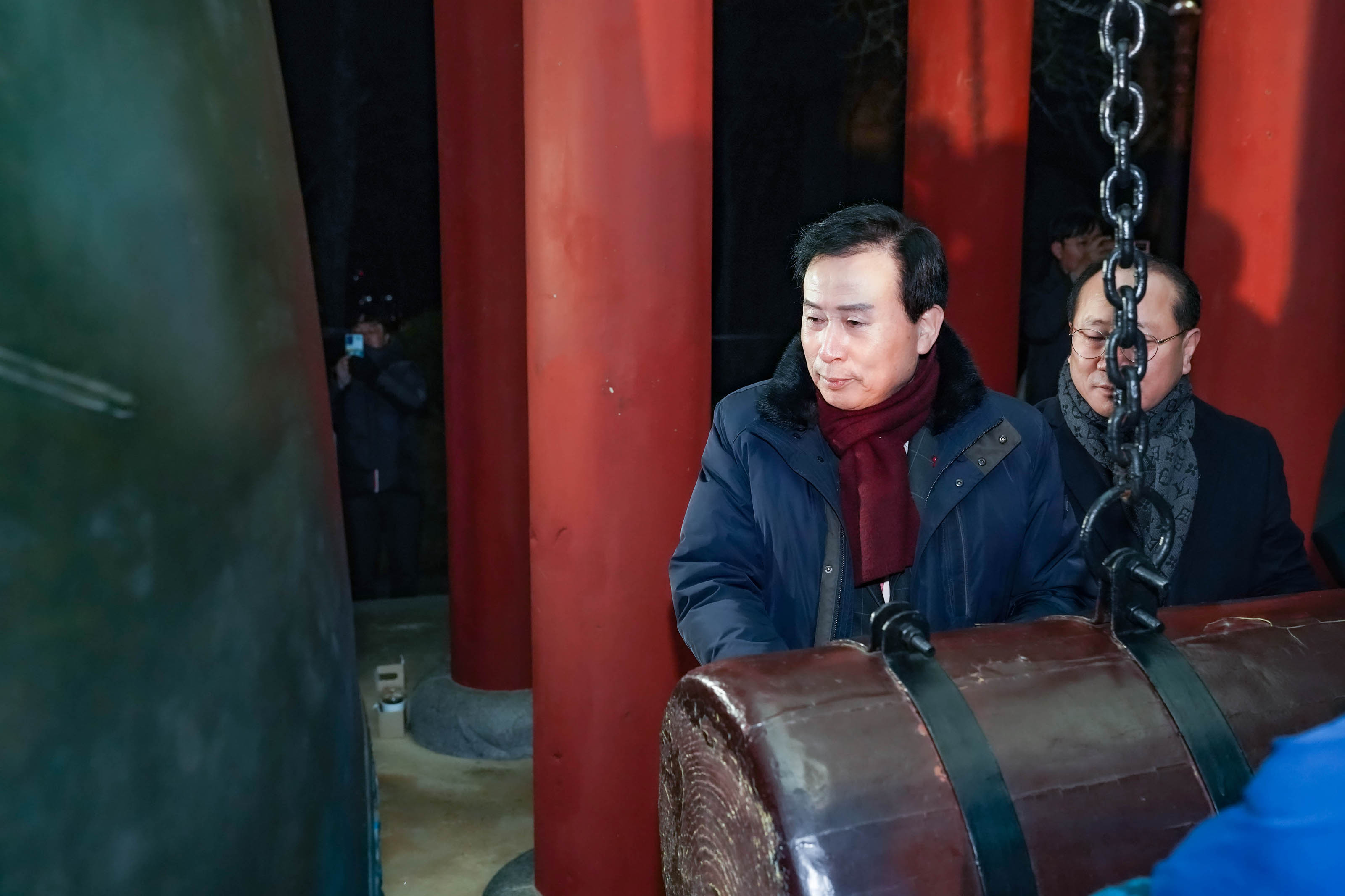 타종중인 시장 박홍률