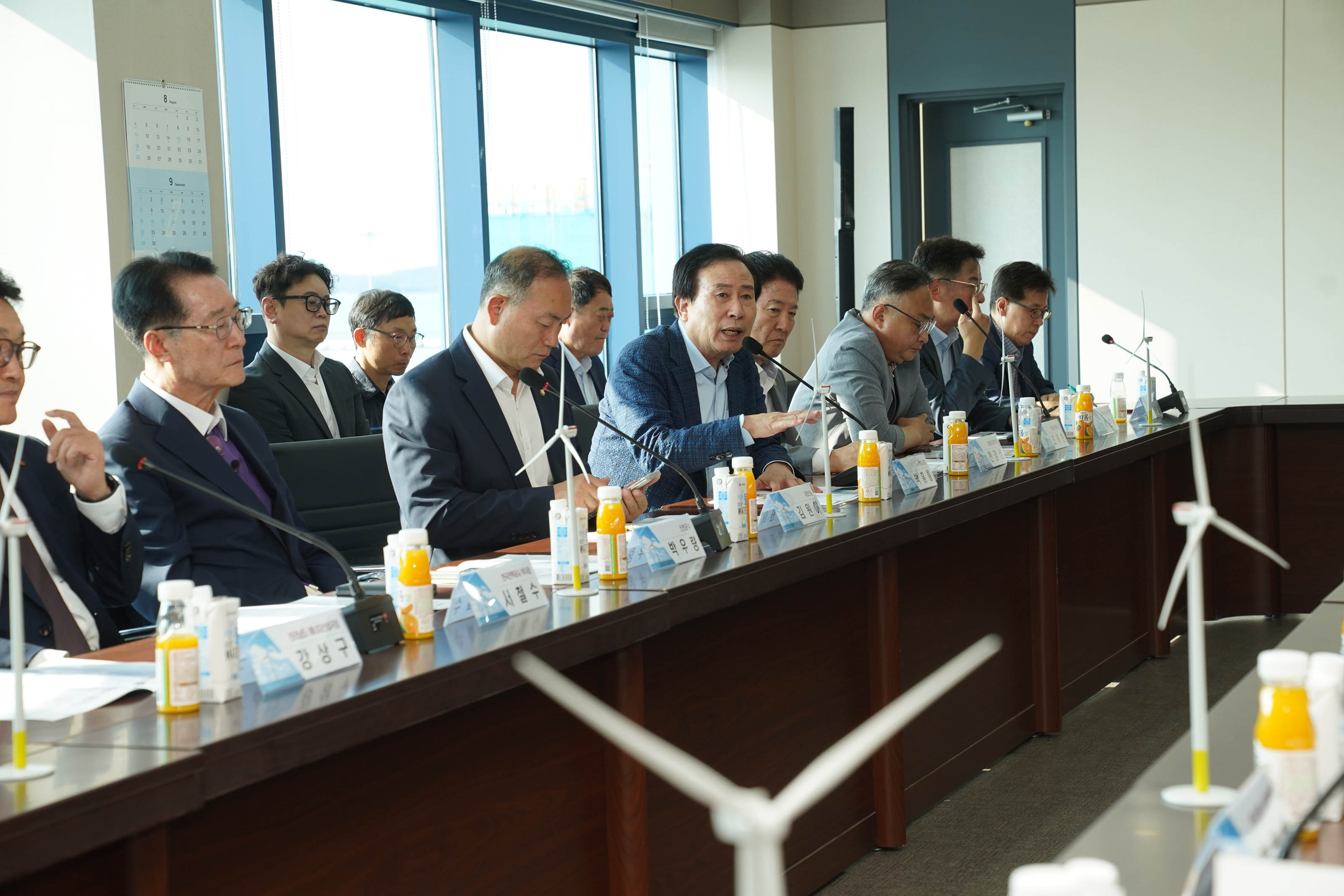 (09.07.목포신항) 해상풍력사업 현장 방문