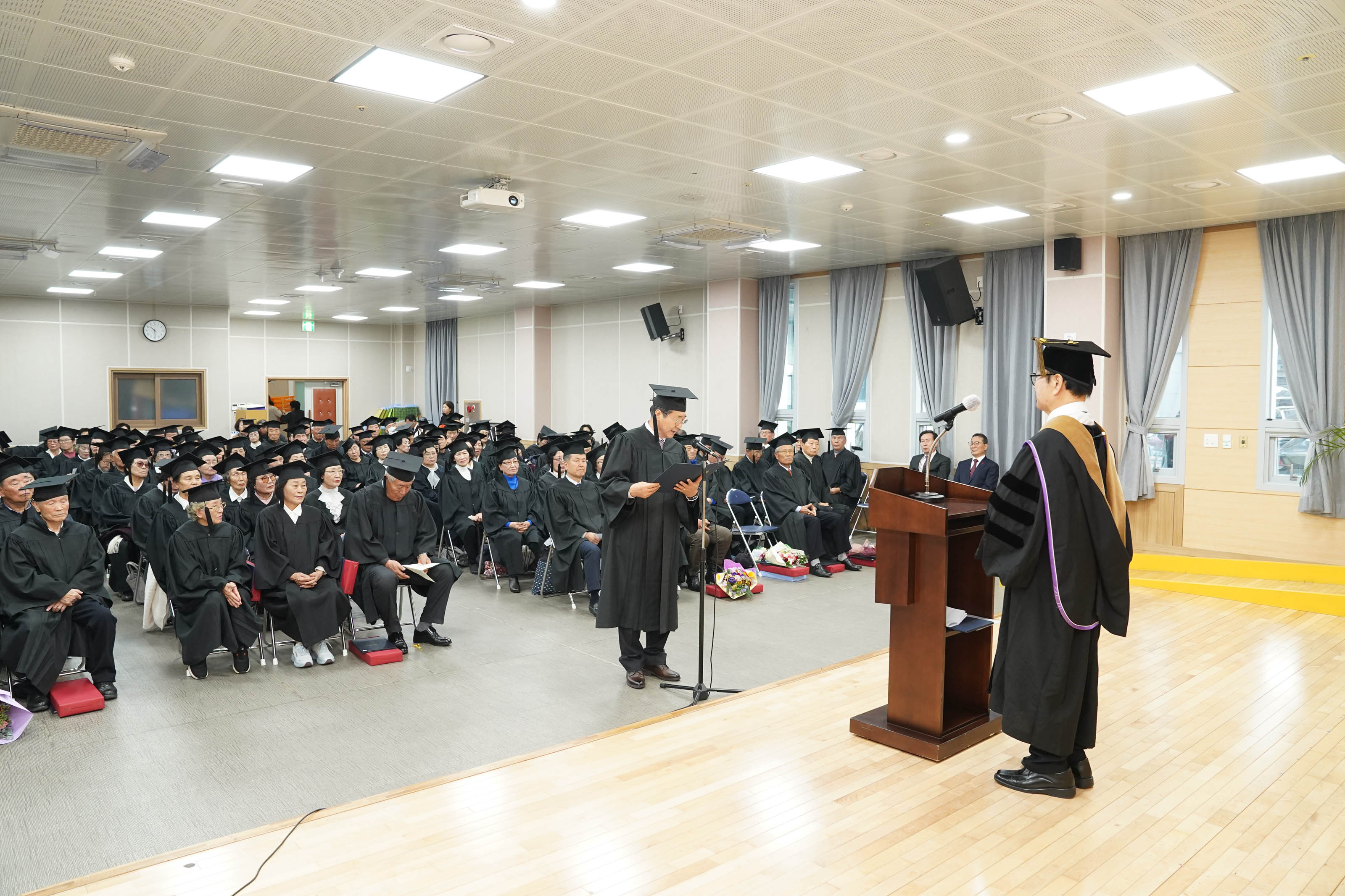 (12.05.목포시노인복지회관) 노인대학 42기 졸업식