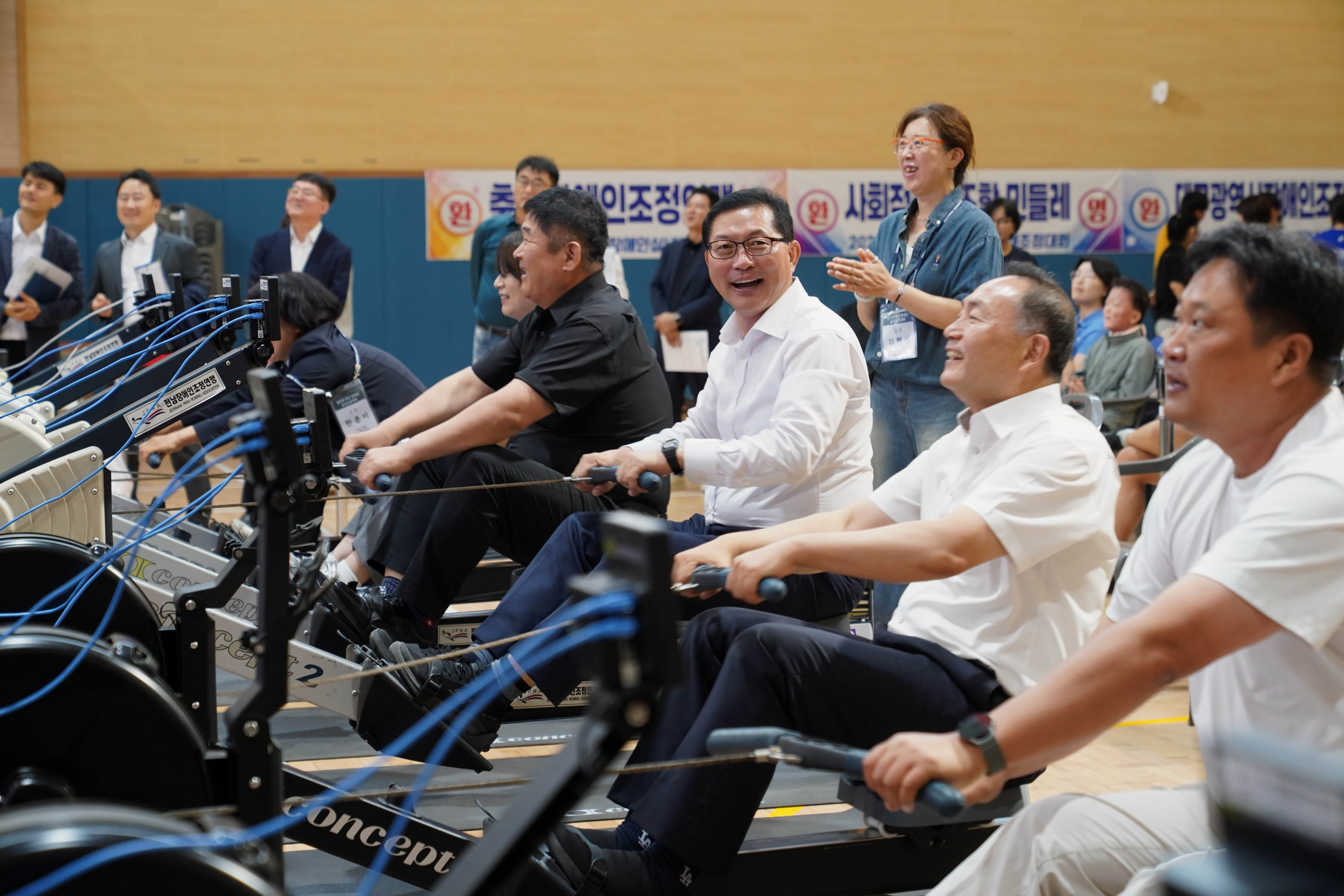 (07.04.반다비체육관) 영산강 전국장애인 실내조정대회 개회식